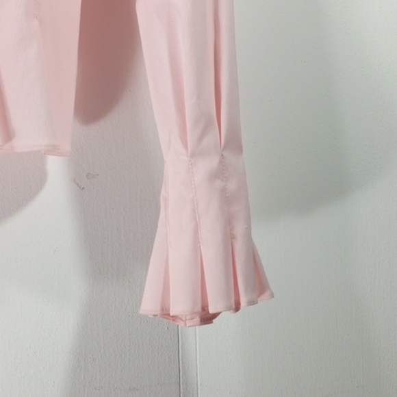 Veronique Young Beautiful Pink Button Shirt - Picture 7 of 10